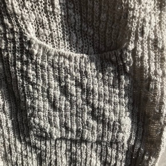 Tristan White Long Bouclé Sleeveless Sweater Women - Picture 5 of 8